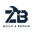 ZB Build & Repair logo — the letters ZB with a hammer